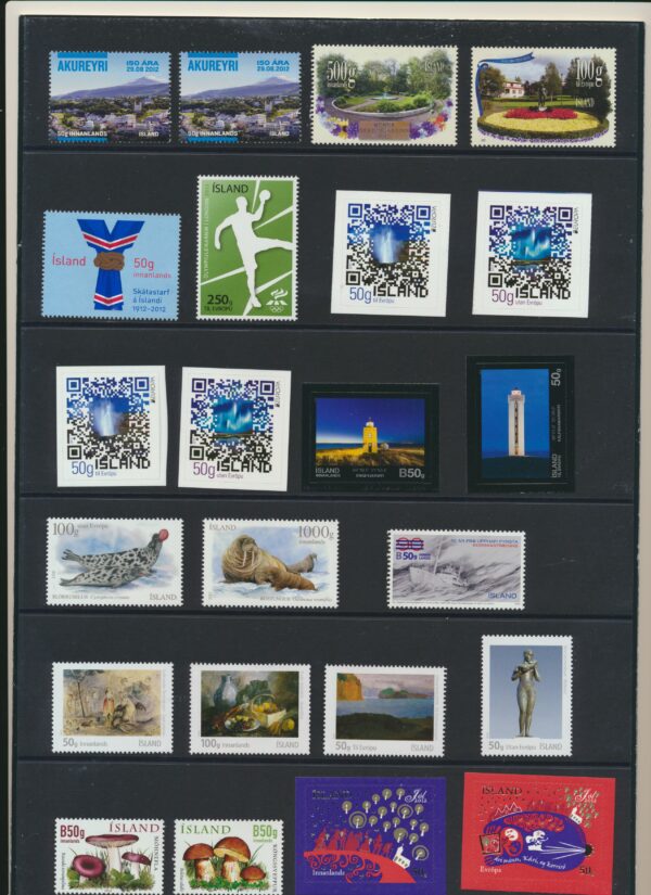 Iceland NH / UM Mint yearset 2012.