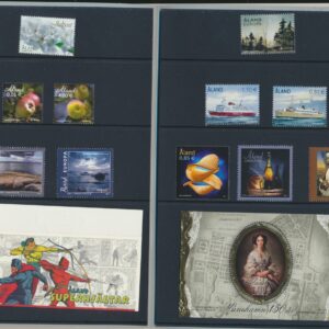 Aland Islands UM / NH Mint yearset 2011. All stamps, Blocks and Booklets.