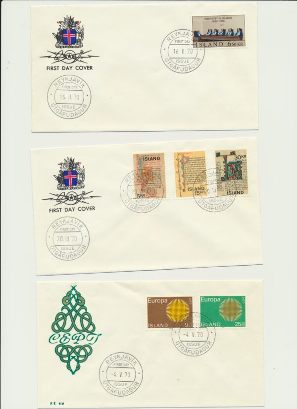 FDC all issued in 1970. - Image 2