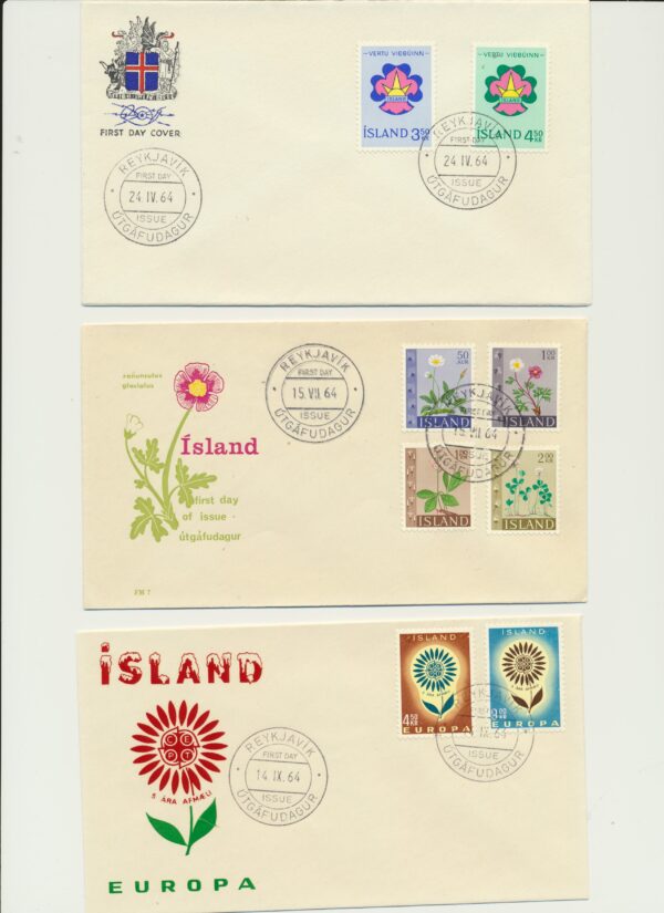 FDC all issued in 1964. - Image 2