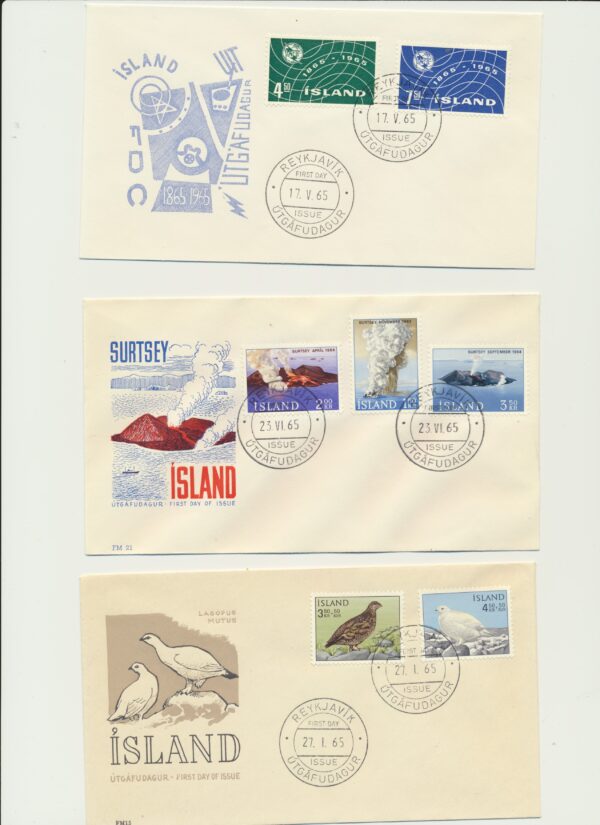 FDC all issued in 1965. - Image 2