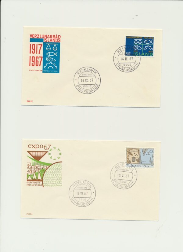 FDC all issued in 1967. - Image 2