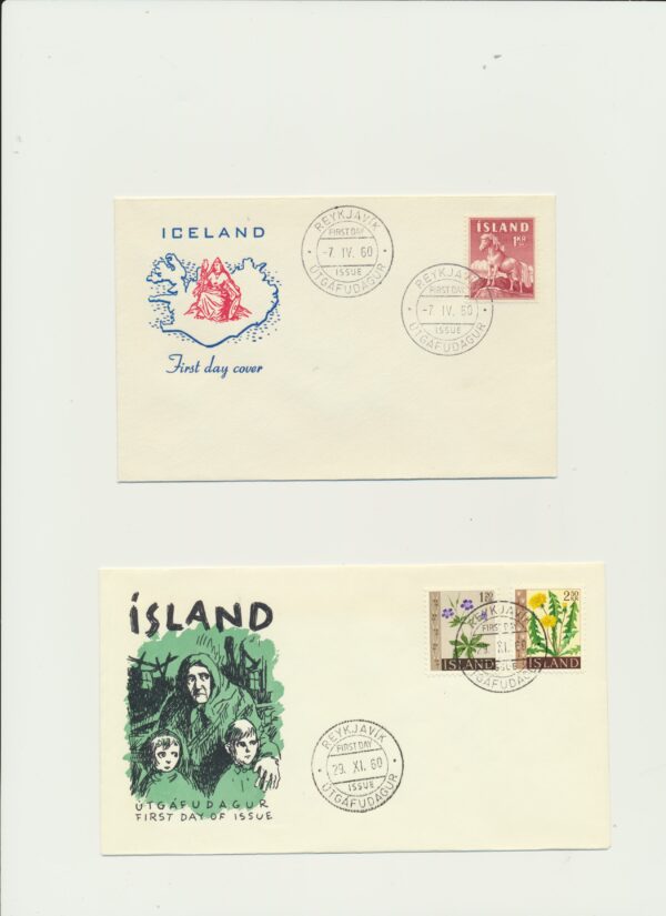 FDC all issued in 1960. - Image 2