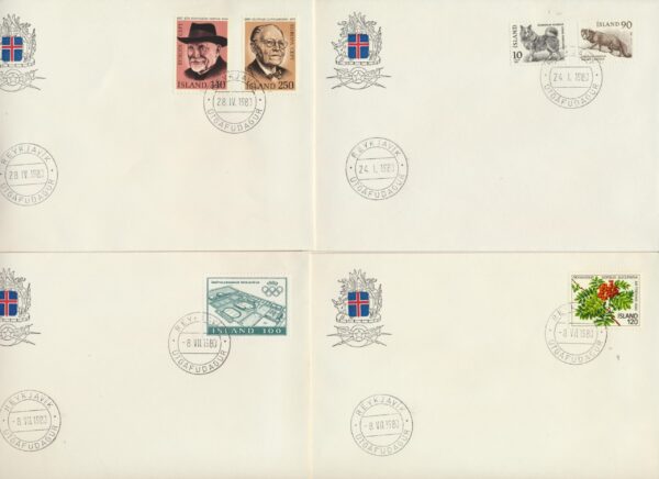 FDC  all issues from 1980 .
