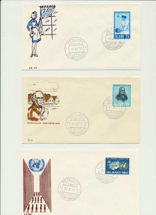 FDC all issued in 1970. - Image 3