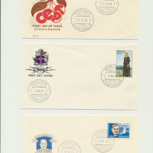 FDC all issued in 1965.