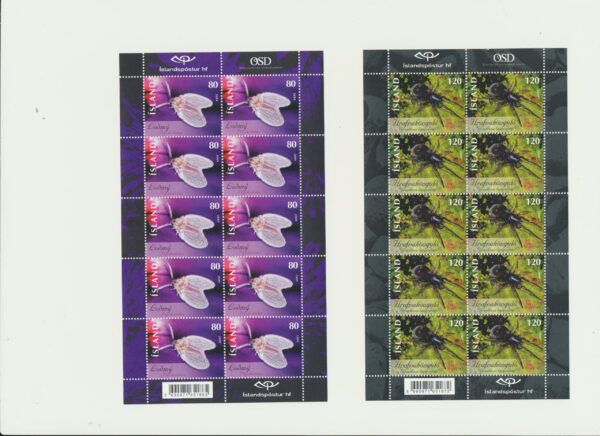 Iceland a full sheet  UM / NH Mint  set.