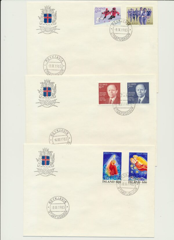 FDC  all issues from 1983 . - Image 3
