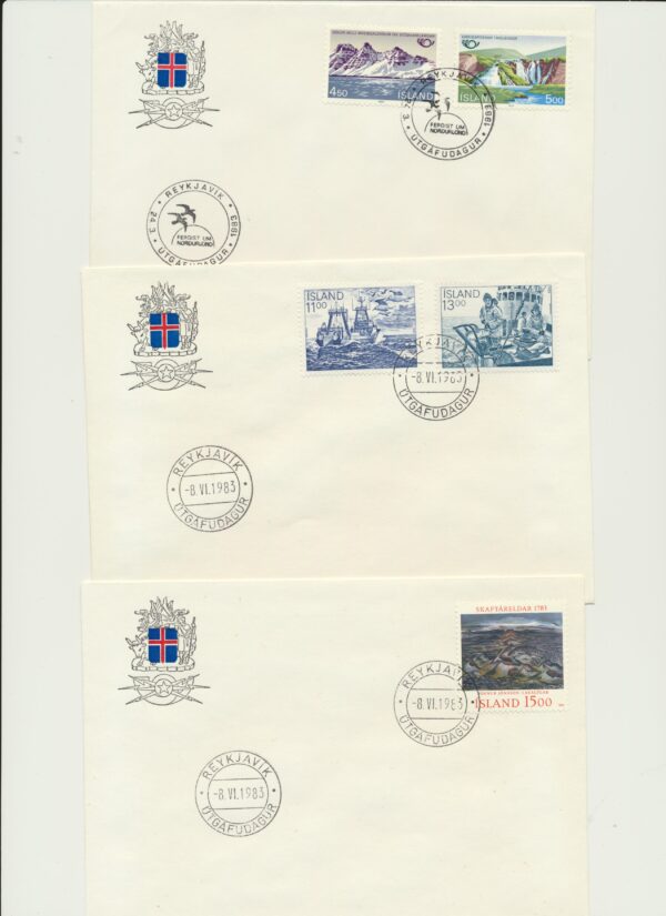 FDC  all issues from 1983 . - Image 2