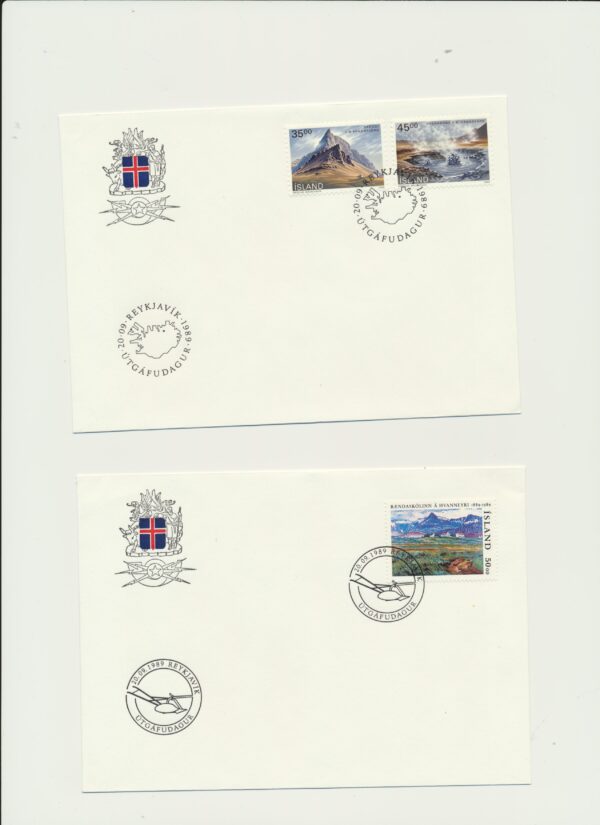 FDC  all issues from 1989 . - Image 2
