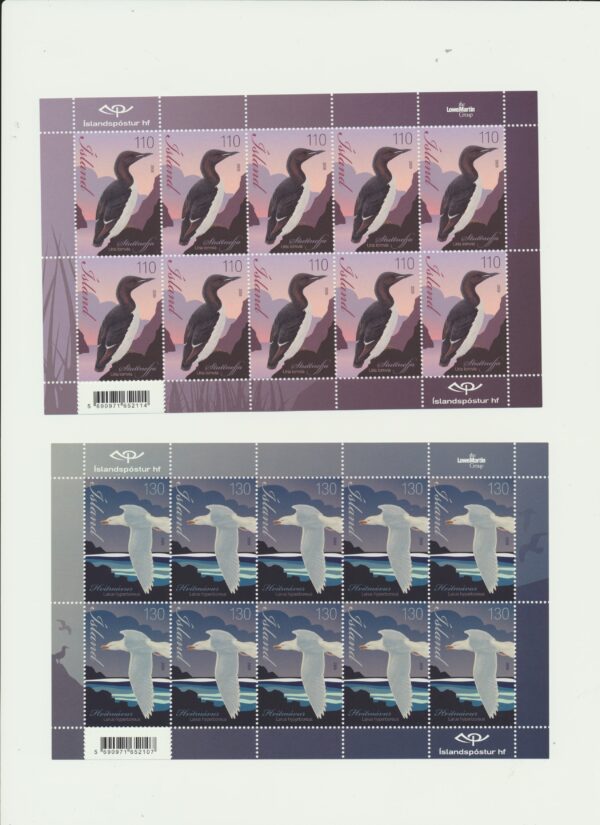 Iceland a full sheet  UM / NH Mint  set.