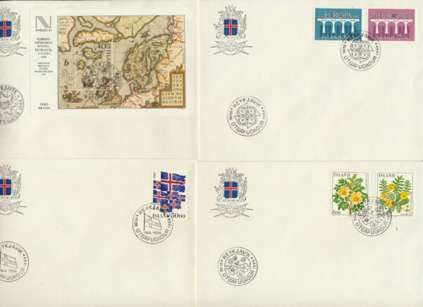 FDC  all issues from 1984 .