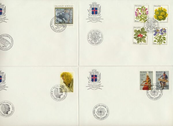 FDC  all issues from 1985 .