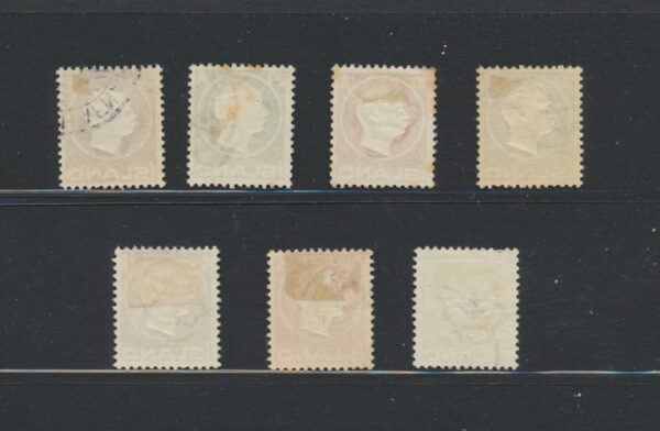 King Frederik the 8th. from 1912.  Fine used set. - Image 2