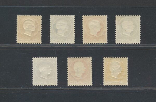 King Frederik the 8th. from 1912. NH Mint set.. - Image 2