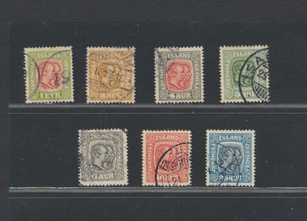 Two Kings from 1914-18  Fine used  set.