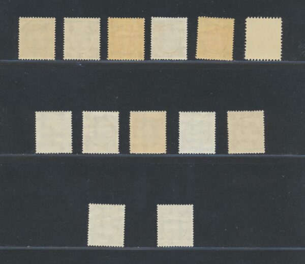 King Christian the 10th. From 1931-37 NH Mint set - Image 2