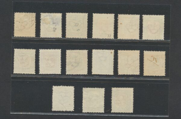 Two Kings from 1907-8 Fine used  set. - Image 2