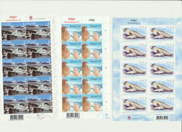 5 Full NH Mint sheets.