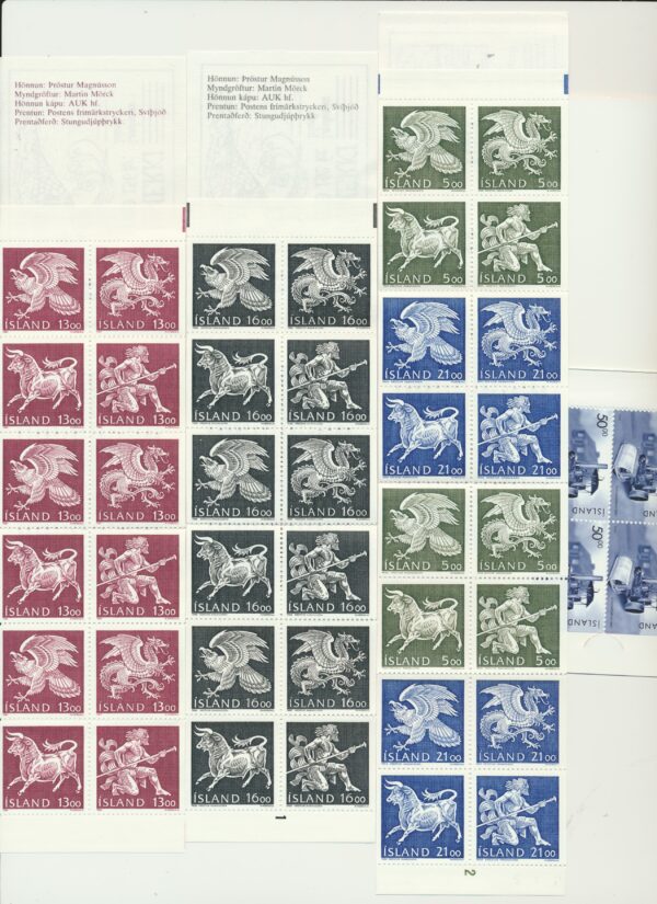 10 small Booklets All NH Mint . - Image 2