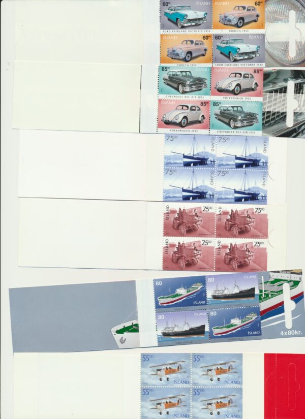 10 small Booklets All NH Mint .