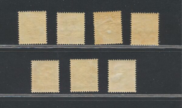 King Christian  the 9th, Official issue from 1902. NH Mint set. - Image 2
