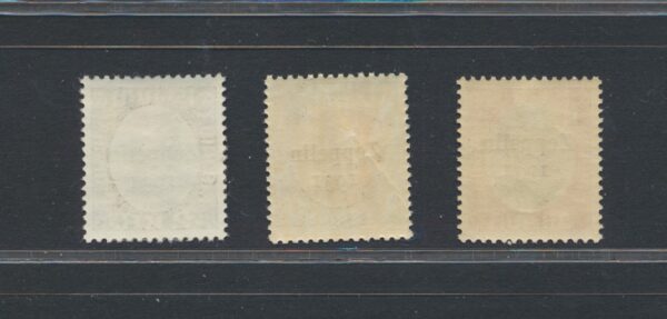Zeppelin  from 1931. Full NH Mint set.  very fine. - Image 2