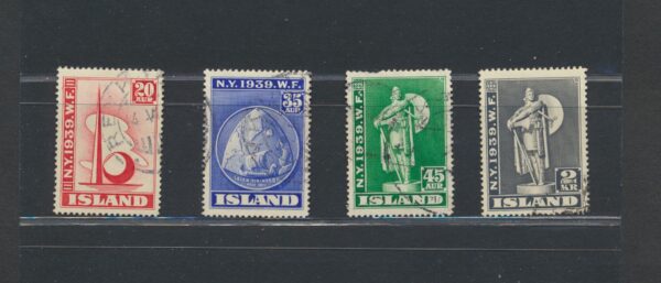 Ney York World Fair in 1939 Full Fine Used  set.