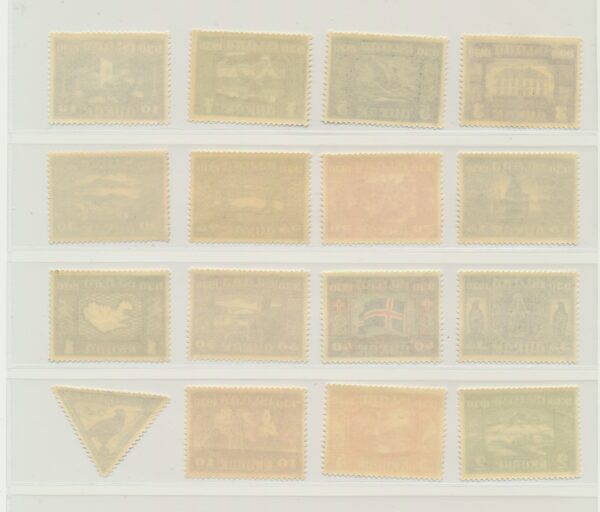 Parlament set from 1930. Full NH Mint set. - Image 2