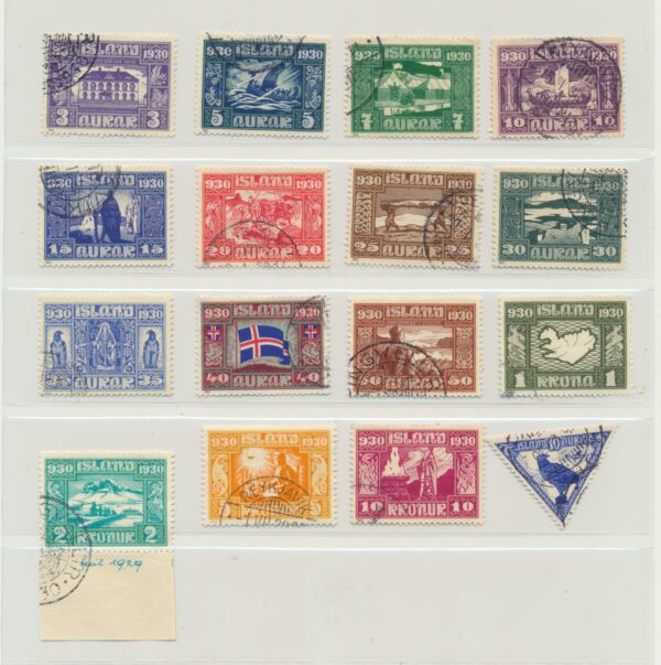 Parlament set from 1930. Full Fine used  set.