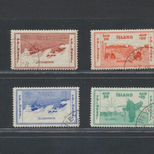 Charity Stamps from 1933. A full Fine used  set.