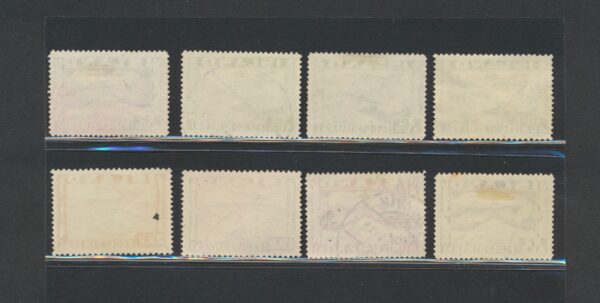 Air Mail set from 1934.  Full Fine used set  Both Perforations. - Image 2