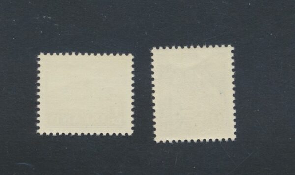 Hekla and Dynjandi. A Volcano and a Vaterfall from 1935. NH Mint set. - Image 2
