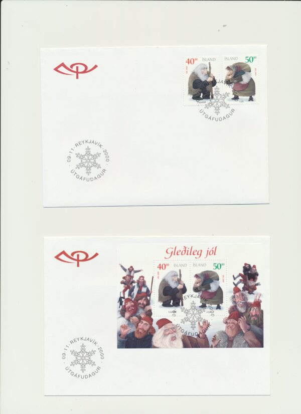 Iceland FDC  all issued   2000. - Image 3