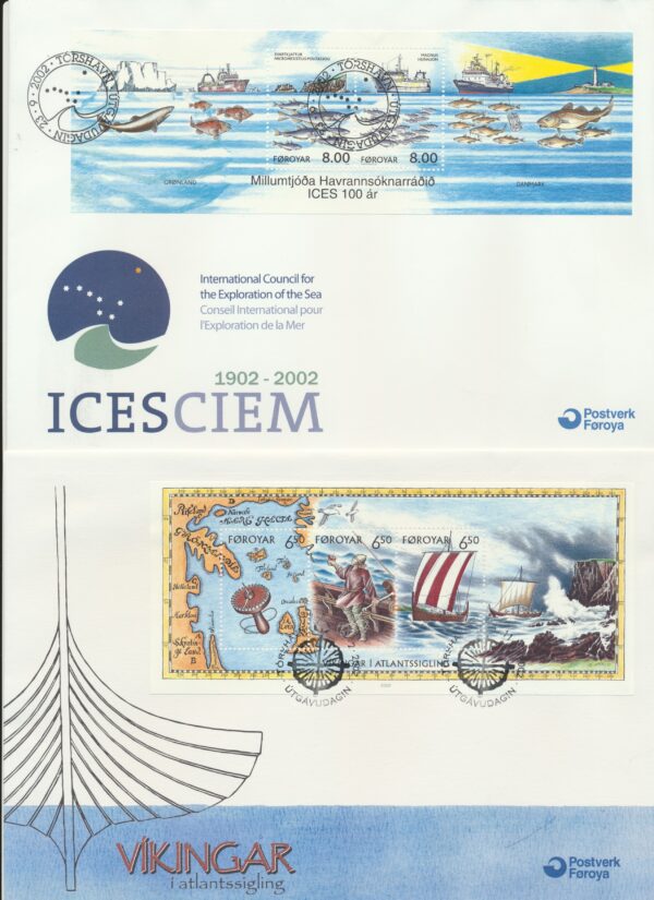 The Faroes All FDC issued at year of 2002. - Image 2
