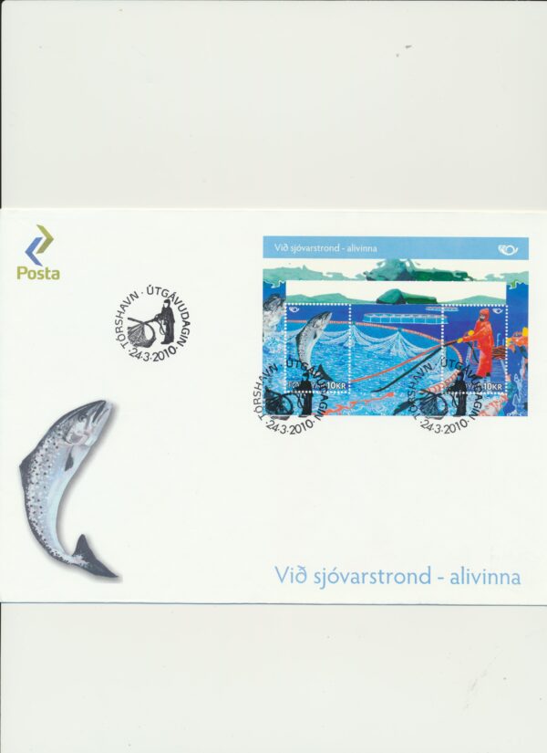 The Faroes All FDC issued at year of 2010. - Image 2