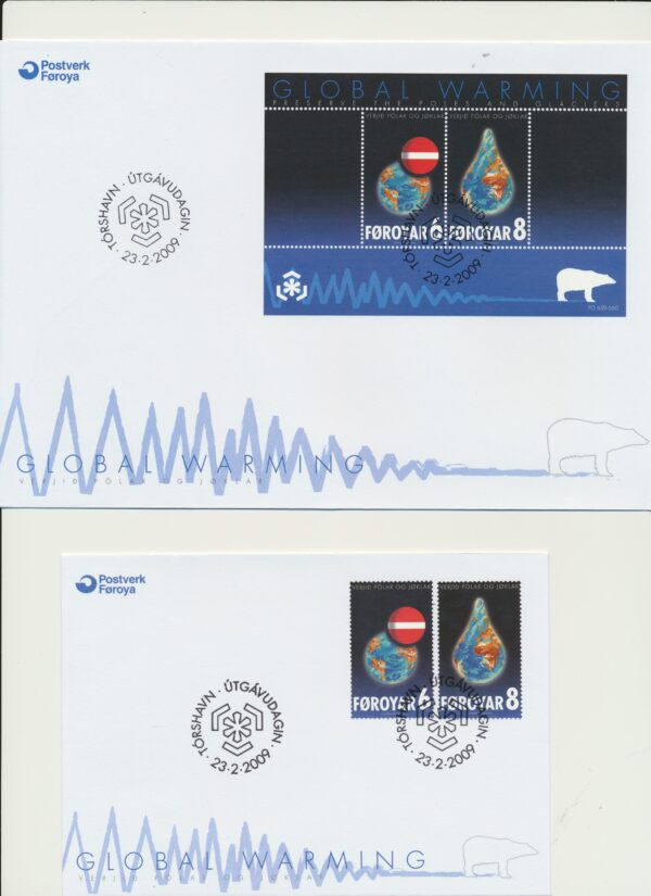 The Faroes All FDC issued at year of 2009. - Image 4