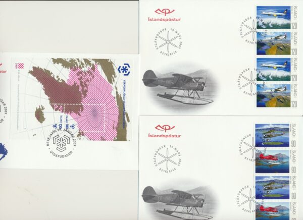 Iceland all FDCs issued in year of 2009. - Image 3