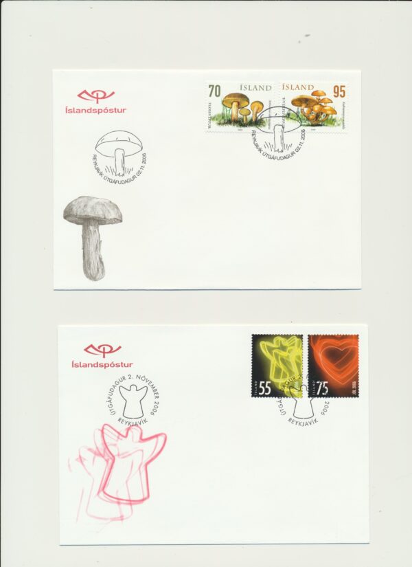 Iceland all FDCs issued in year of 2006. - Image 2