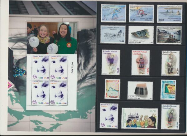 Greenland Yearset  2016  NH Mint.  stamps and blocks - Image 3
