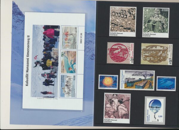 Greenland Yearset  2017  NH Mint.  stamps and blocks - Image 3