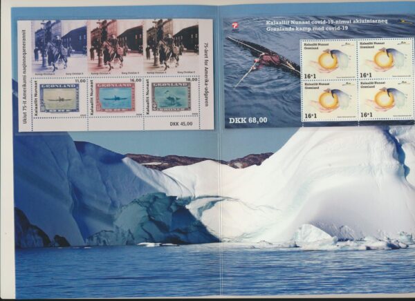 Greenland Yearset  2020  NH Mint.  stamps and blocks - Image 2