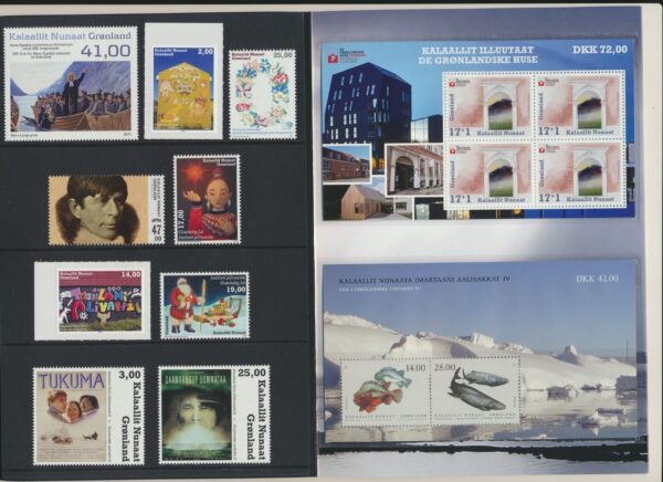 Greenland Yearset  2021  NH Mint.  stamps and blocks - Image 3