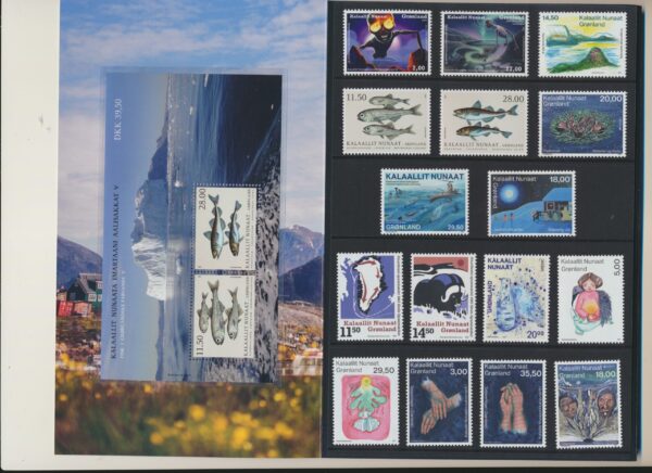 Greenland Yearset  2022  NH Mint.  stamps and blocks - Image 3