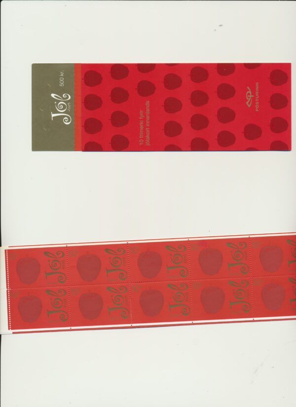 Iceland-booklet-issued- 2005-Nh-Mint. Facit H-81