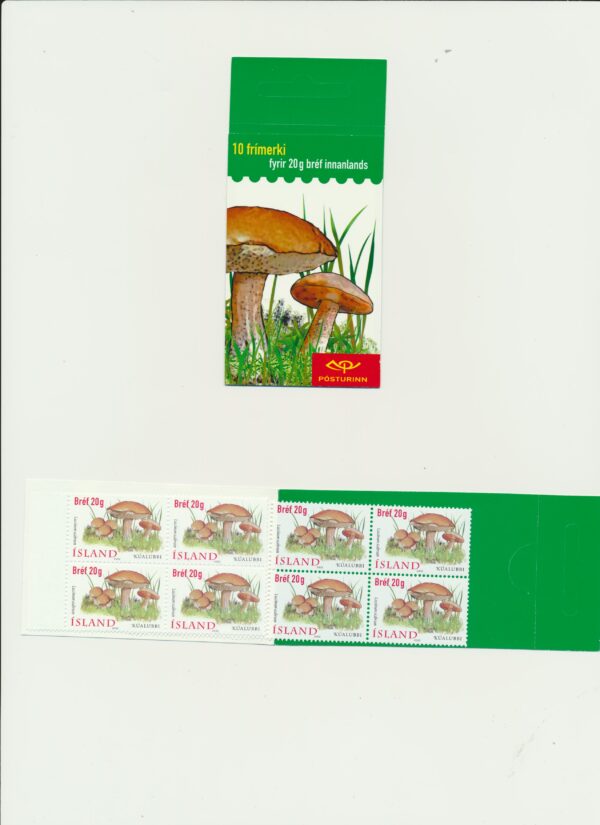 Iceland-booklet-issued- 2002-Nh-Mint. Facit H-59