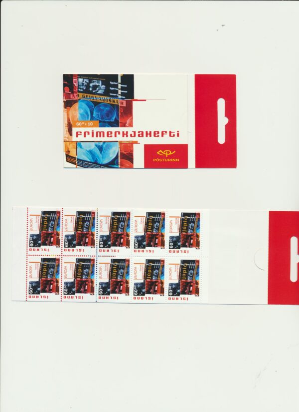 Iceland-booklet-issued- 2003-Nh-Mint. Facit H-68