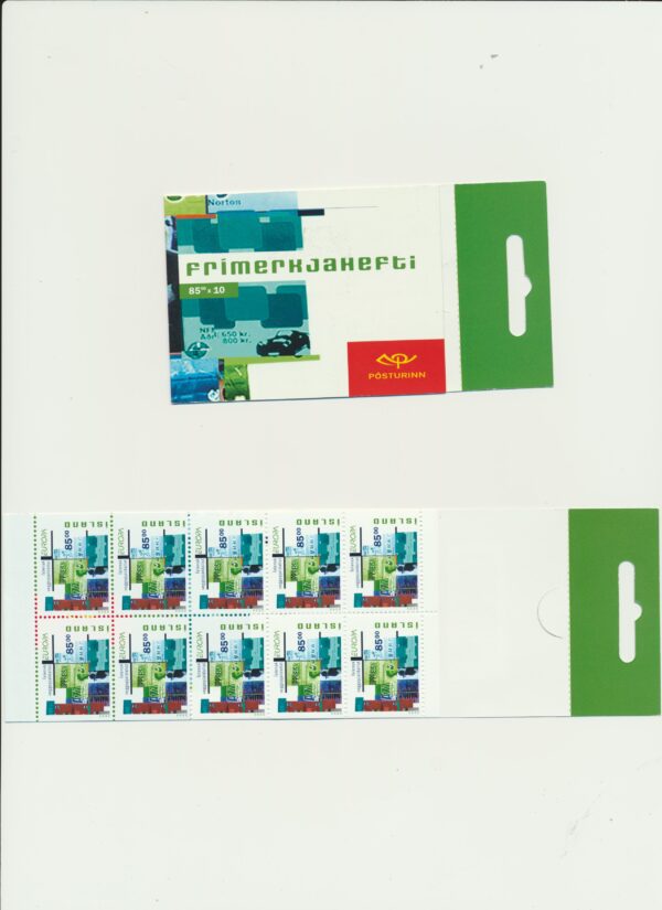 Iceland-booklet-issued- 2003-Nh-Mint. Facit H-69