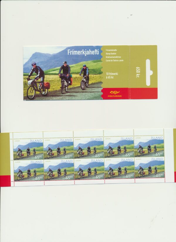 Iceland-booklet-issued- 2004-Nh-Mint. Facit H-73