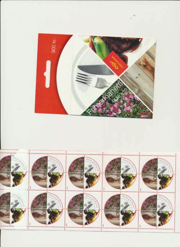 Iceland-booklet-issued- 2005-Nh-Mint. Facit H-80